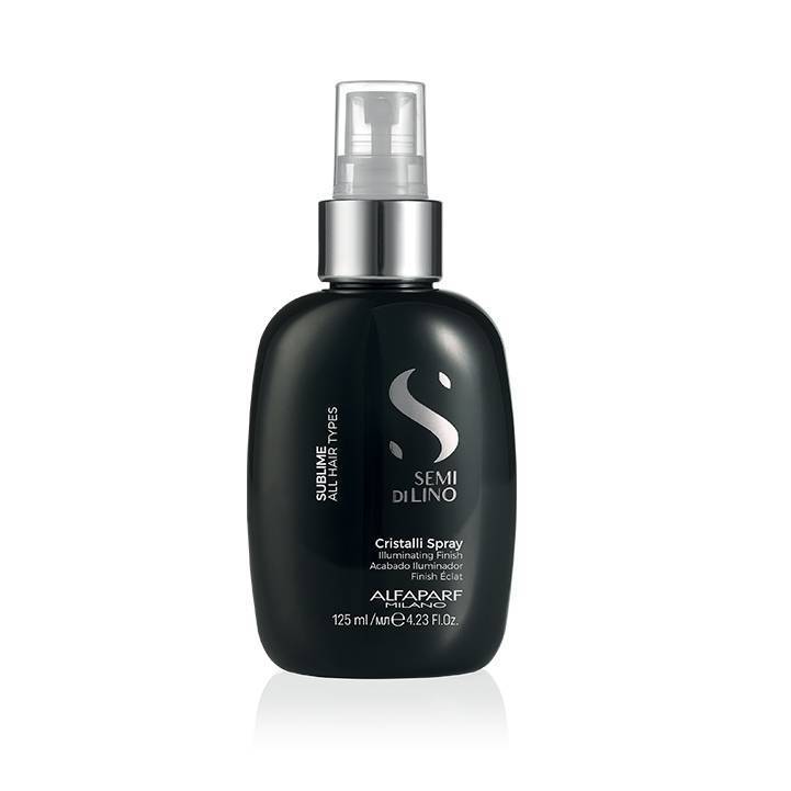 original_1569 Финиш спрей за блясък Alfaparf Milano Semi Di Lino Sublime Cristalli Spray 125 ml - Image 1
