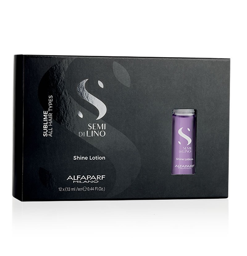 original_1774 Ампули за блясък без отмиване Alfaparf Milano Semi Di Lino Sublime Shine 12 x 13 ml - Image 1