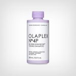 Шампоан за неутрализиране на жълти оттенъци Olaplex Purple Shampoo №4P