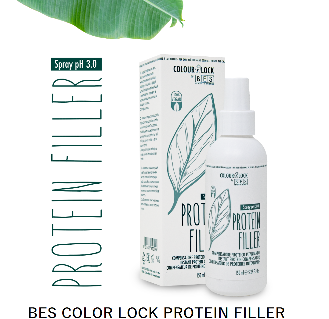 original_7359 Протеинов филър за коса BES Color Lock Protein Filler 150 ml - Image 1
