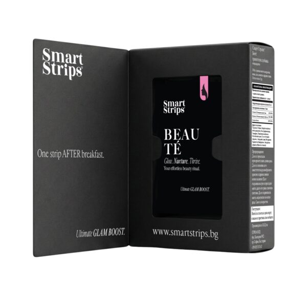 Комплект хранителни добавки Smart Strips Longevity Ritual – NMN + Beauté