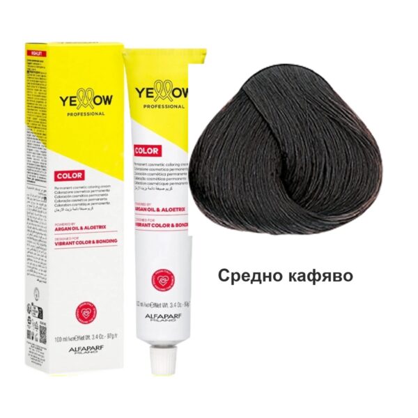 4 Средно кафяво