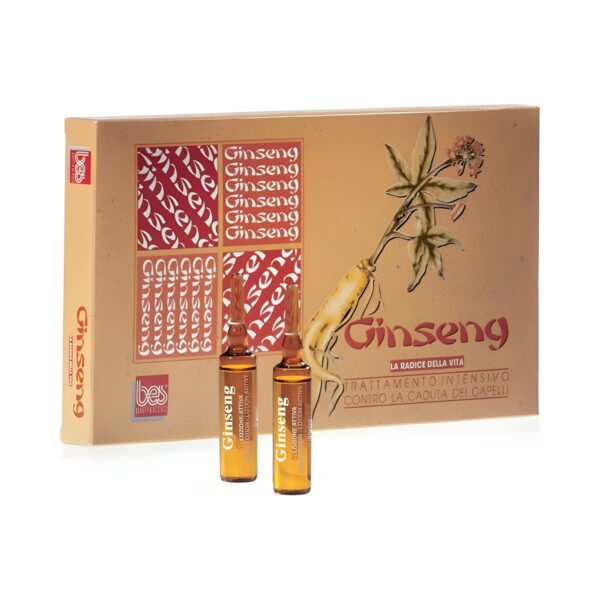 Ампули с женшен против косопад BES Ginseng Intensivo 12 x 10 ml