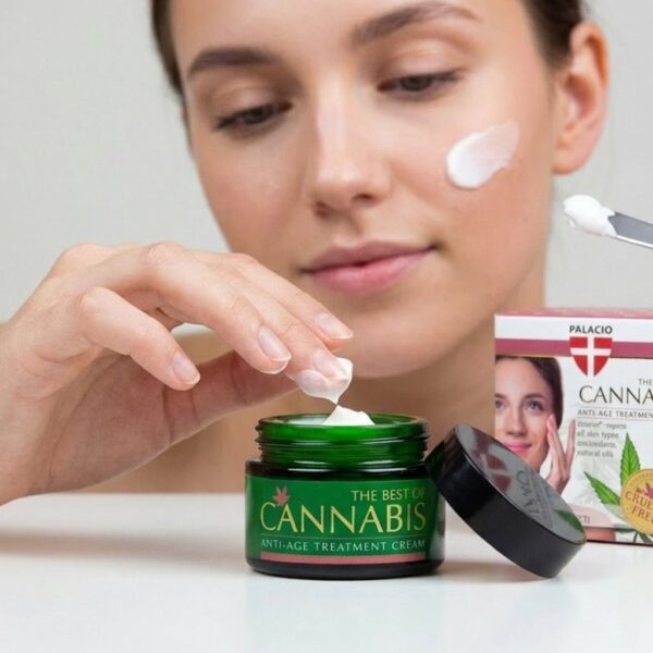 Анти-ейдж крем за лице с конопено масло PALACIO Cannabis AntiAgeing Face Cream, 50 ml
