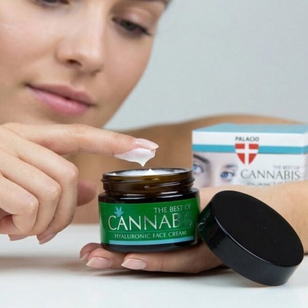 Анти-ейдж крем за лице с конопено масло PALACIO Cannabis Face Cream for First Wrinkles, 50 ml