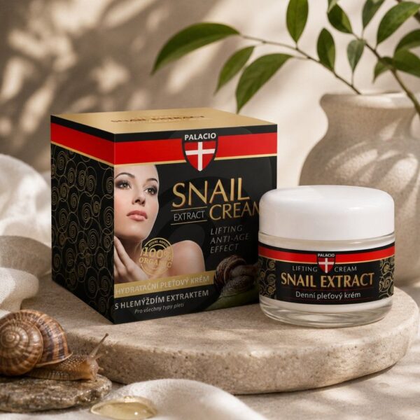 Анти-ейдж крем за лице с охлювен екстракт PALACIO Snail Extract Antiage Face Cream, 50 ml