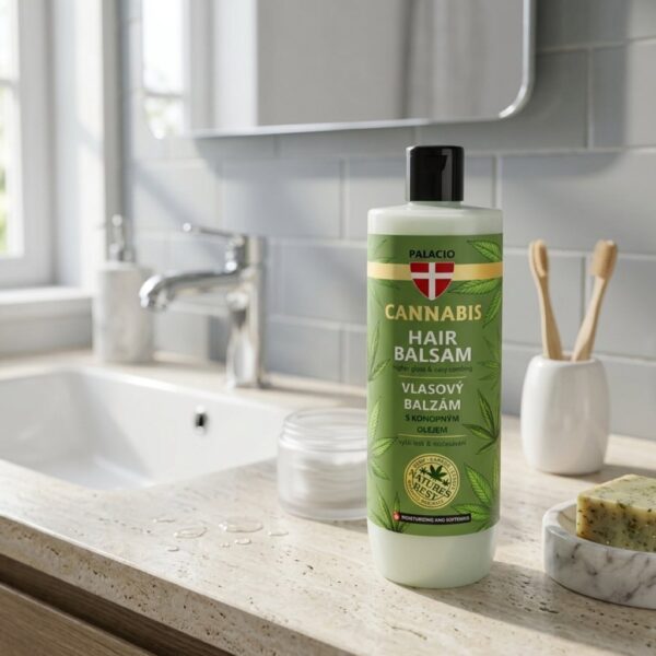 Балсам за коса с конопено масло PALACIO Cannabis Hair Balsam, 500 ml