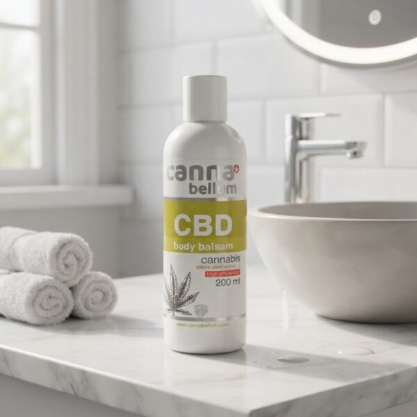 Балсам за тяло с CBD cannabellum CBD body balsam, 200 ml