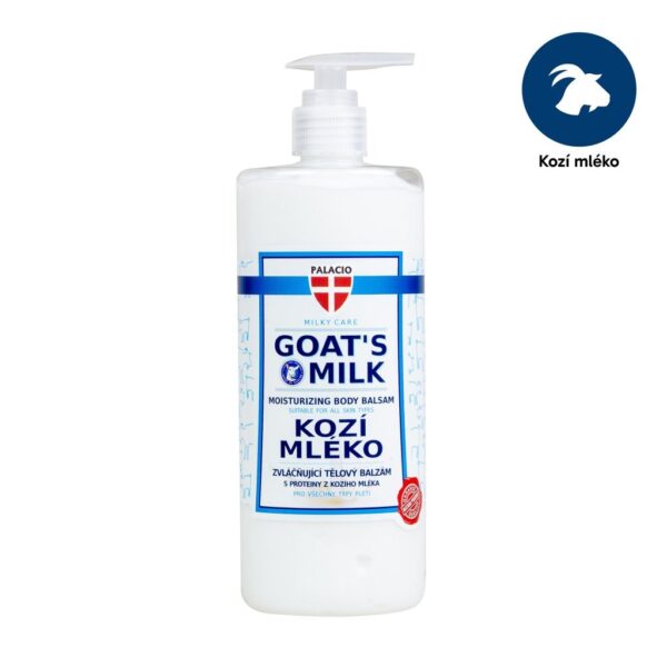 Балсам за тяло с козе мляко PALACIO Goat Milk Body Balsam with Pump, 500 ml