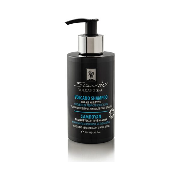 Безсулфатен шампоан за всеки тип коса Santo Volcano Spa Shampoo 250 ml