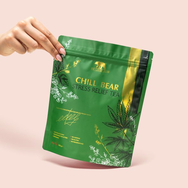 Билков чай за сън The Green Bear Chill Bear – Relax Tea, 160 г