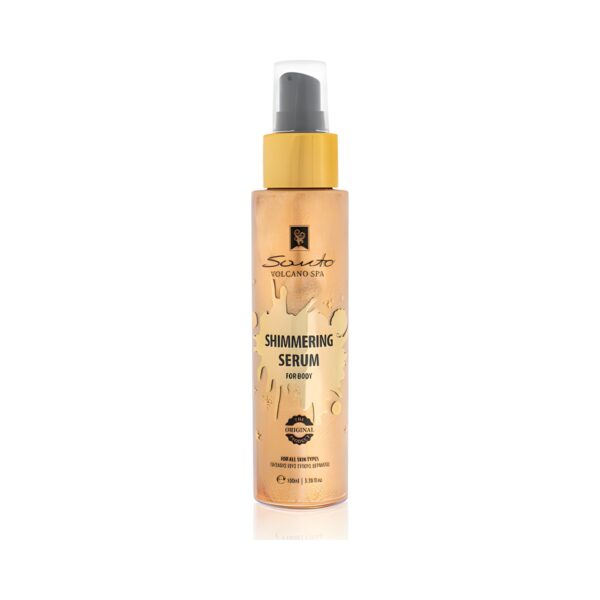 Блестящ серум за тяло с микроперли Santo Volcano Spa Shimmering Serum for Body 100 ml