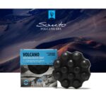 Черен ексфолиращ сапун с вулканична лава Santo Volcano Spa Black Soap 110 g