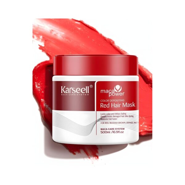 Червена тонираща маска за коса Karseell 500 ml