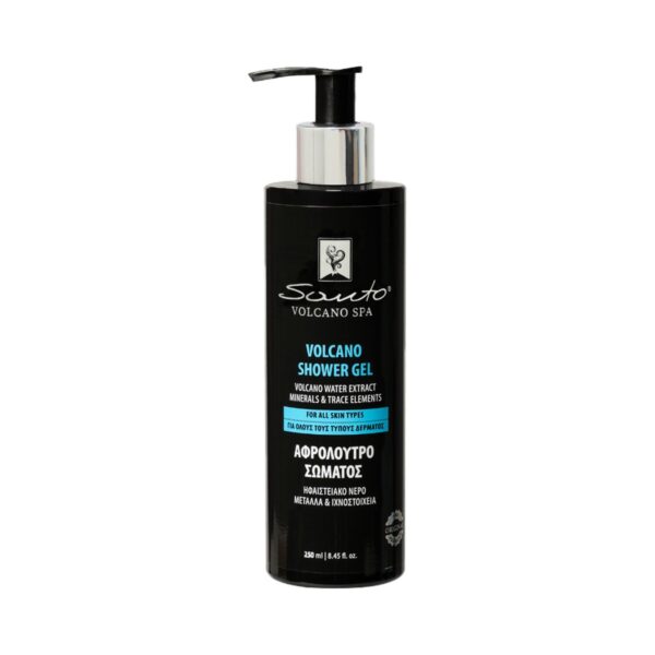 Душ гел с вулканична вода и зехтин Santo Volcano Spa Shower Gel 250 ml