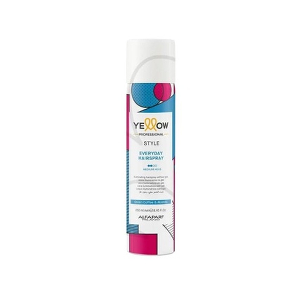 Еко лак за коса с нормална фиксация Alfaparf Yellow Everyday Eco Lacquer 250 ml Еко лак за коса с нормална фиксация Alfaparf Yellow Everyday Eco Lacquer 250 ml