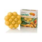 Ексфолиращ сапун със зехтин и масло от бодлива круша Santo Volcano Spa Cactus Scrub Soap 110 g