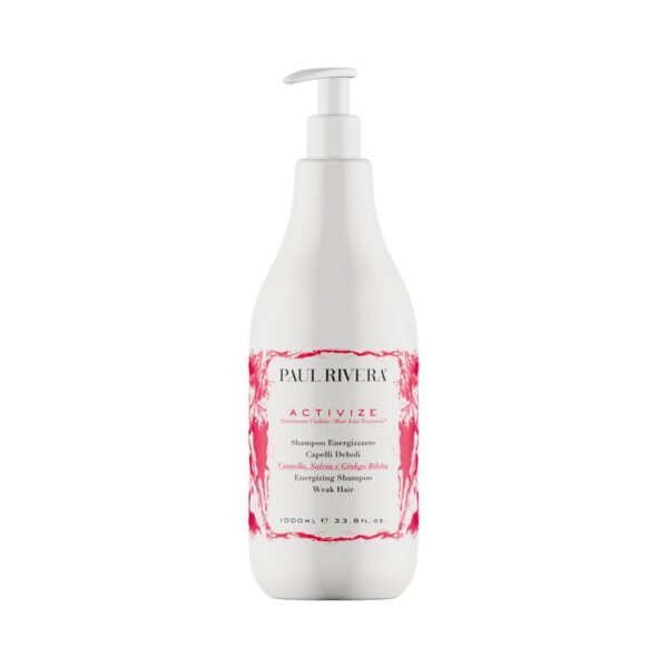 Енергизиращ шампоан против косопад Paul Rivera Activize Energising Shampoo 1000 ml