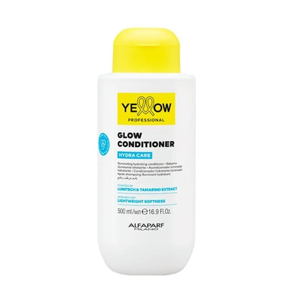 Хидратиращ балсам за блясък Alfaparf Yellow Hydra Care Illuminating Conditioner 500 ml Хидратиращ балсам за блясък Alfaparf Yellow Hydra Care Illuminating Conditioner 500 ml