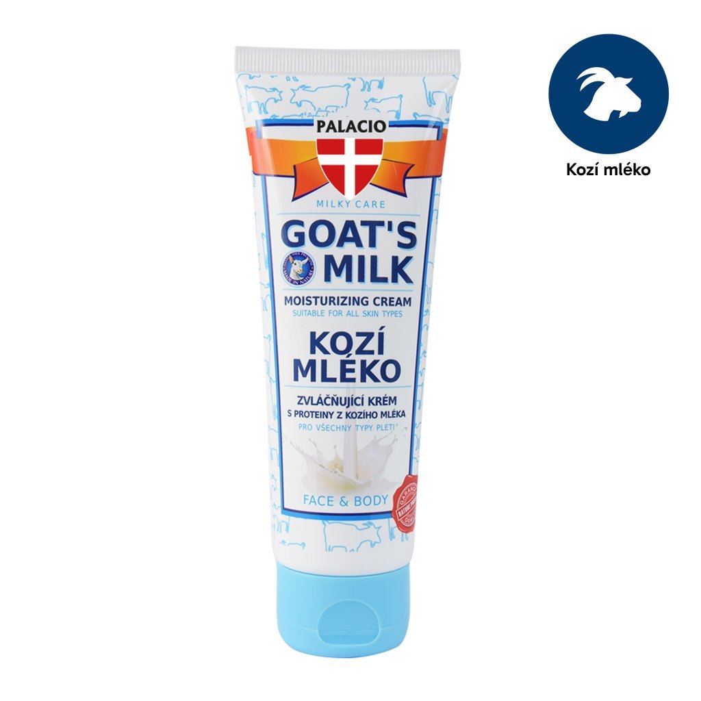 Хидратиращ крем с козе мляко PALACIO Goat Milk Moisturising Cream Tube, 125 ml Хидратиращ крем с козе мляко PALACIO Goat Milk Moisturising Cream Tube, 125 ml