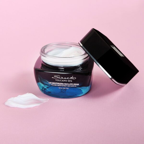 Хидратиращ крем за лице и очи 2 в 1 Santo Volcano Spa 24h Face & Eye Cream 50 ml