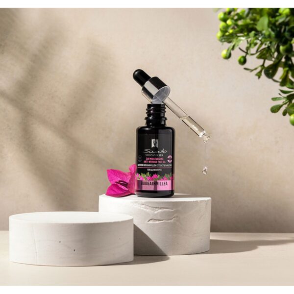 Хидратиращо олио за лице с бугенвилия Santo Volcano Spa Bougainvillea Face Oil 30 ml
