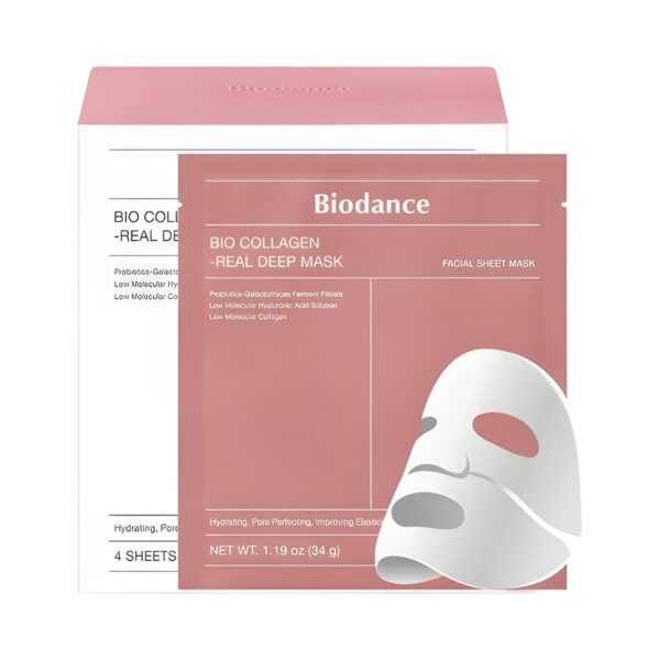 Хидрогелна маска Biodance Bio-Collagen Real Deep Mask, 4 бр.
