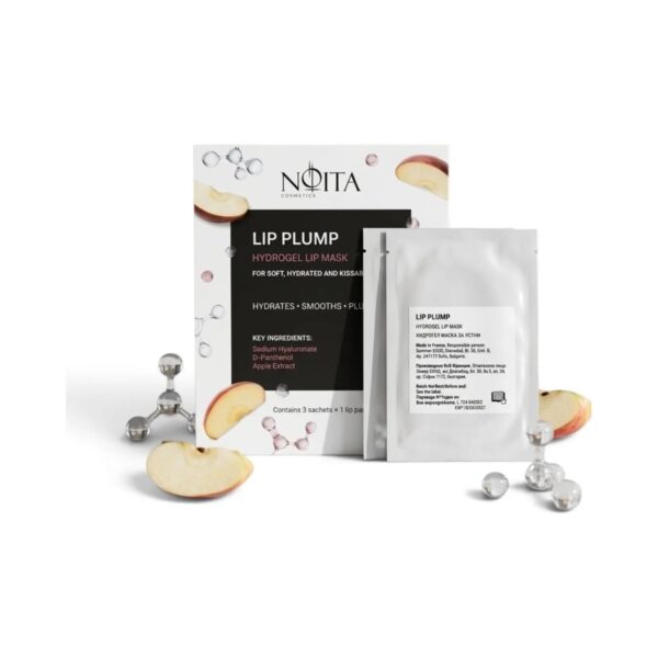 Хидрогелна маска за устни Noita Lip Plump, 3 бр.