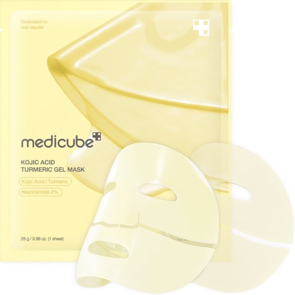 Хидрогелни маски Medicube Kojic Acid Turmeric Gold Jelly Gel Mask, нощни