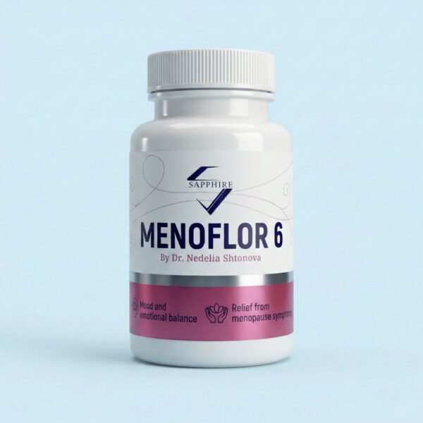 Хранителна добавка Sapphire Menoflor6 – за жени в менопауза
