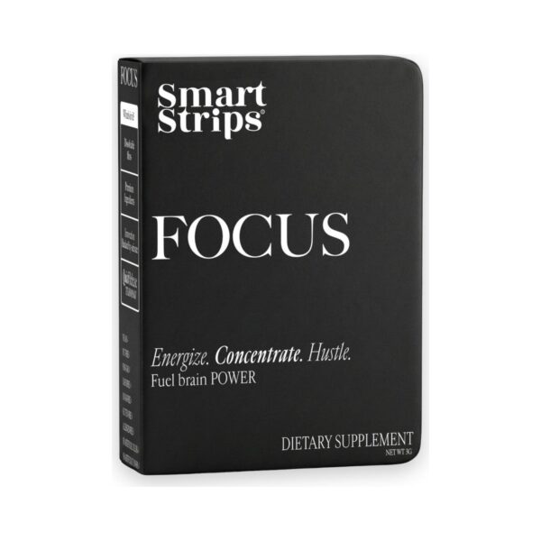 Хранителна добавка Smart Strips Focus – лентички за концентрация, 30 бр.