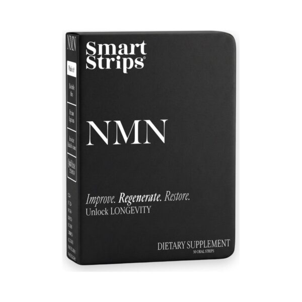 Хранителна добавка Smart Strips NMN – лентички за клетъчна енергия и дълголетие, 30 бр.