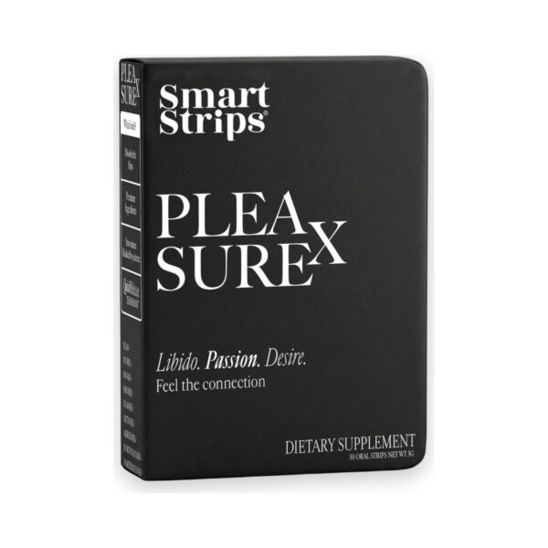 Хранителна добавка Smart Strips PleasureX – лентички за либидо и жизненост, 30 бр.