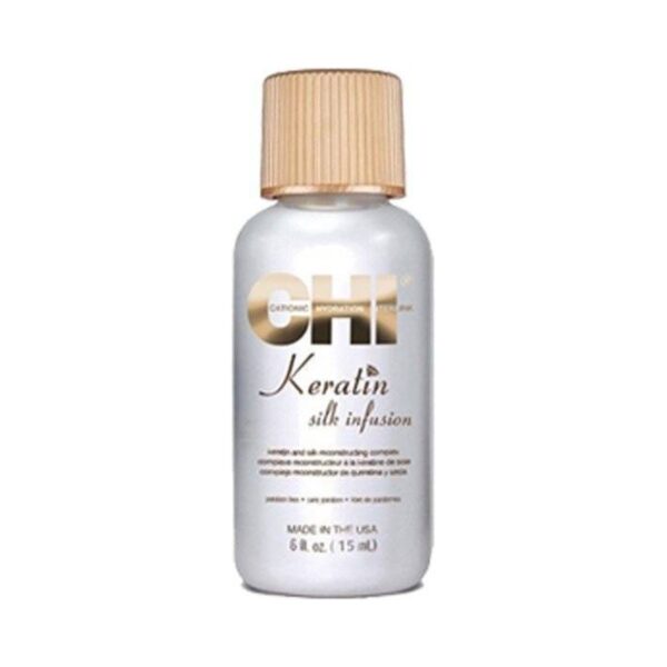 Кератинов копринен серум без отмиване CHI Keratin Silk Infusion 15 ml