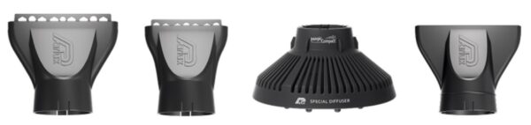 Комплект сешоар Parlux Elysium 2300W с дифузер Magic Compact, черен