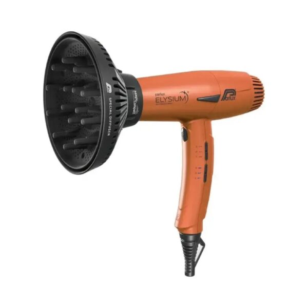 Комплект сешоар Parlux Elysium 2300W с дифузер Magic Compact, мед