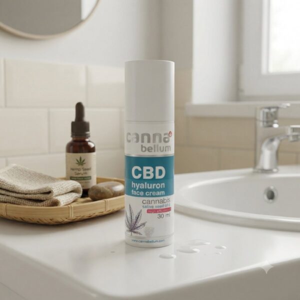Крем за лице с CBD cannabellum CBD Hyaluron Face Cream, 30 ml