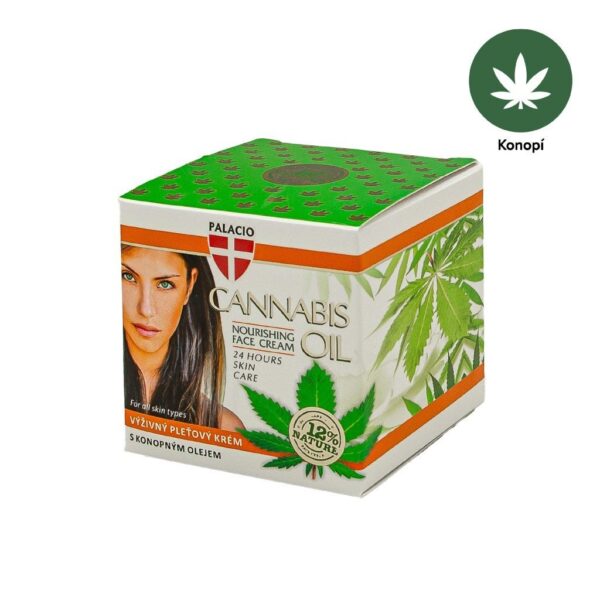 Крем за лице с конопено масло PALACIO Cannabis Face Cream, 50 ml