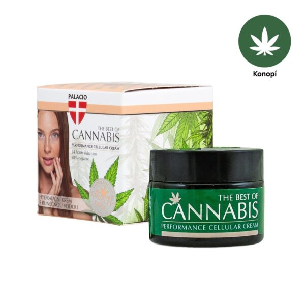 Крем за лице с конопено масло PALACIO Cannabis Hydrating Cellular Face Cream, 50 ml