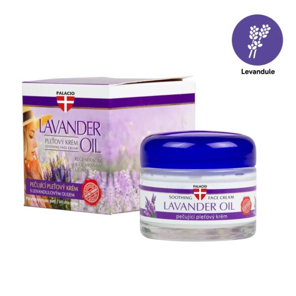 Крем за лице с лавандула PALACIO Lavender Face Cream, 50 ml