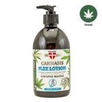 Лосион за тяло охлаждащ с конопено масло PALACIO Cannabis Flex Cooling Lotion with Pump, 500 ml