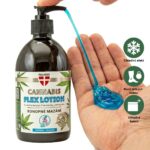 Лосион за тяло охлаждащ с конопено масло PALACIO Cannabis Flex Cooling Lotion with Pump, 500 ml