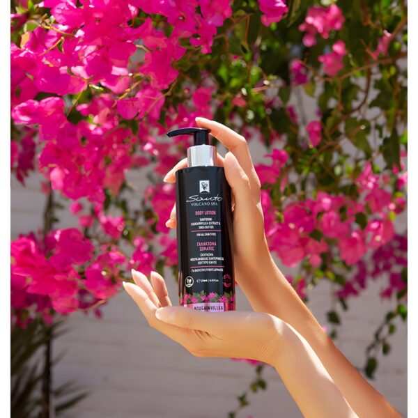 Лосион за тяло с бугенвилия и хиалурон Santo Volcano Spa Bougainvillea Body Lotion 250 ml