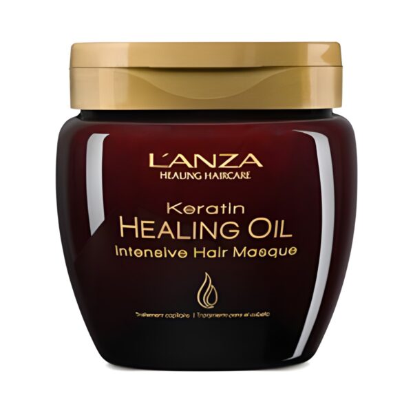 Луксозна маска за коса с кератин L’ANZA Keratin Healing Oil Intensive Mask 210 ml