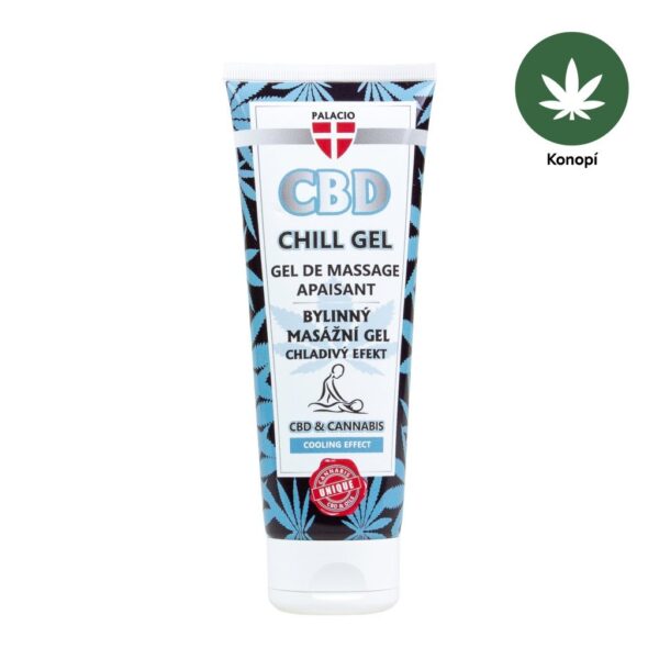 Масажен гел охлаждащ с CBD PALACIO CBD Chill Cooling Massage Gel, 200 ml