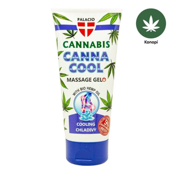 Масажен гел охлаждащ с конопено масло PALACIO Cannabis CannaCool Massage Gel, 200 ml