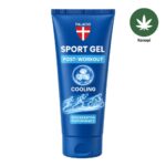 Масажен гел охлаждащ с конопено масло PALACIO Cannabis Sport Forte Cooling Massage Gel, 200 ml