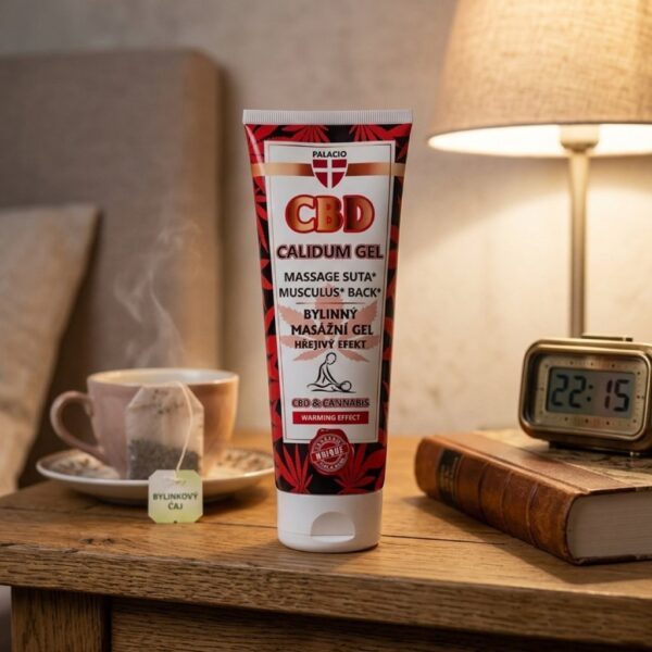 Масажен гел затоплящ с CBD PALACIO CBD Calidum Warming Massage Gel, 200 ml