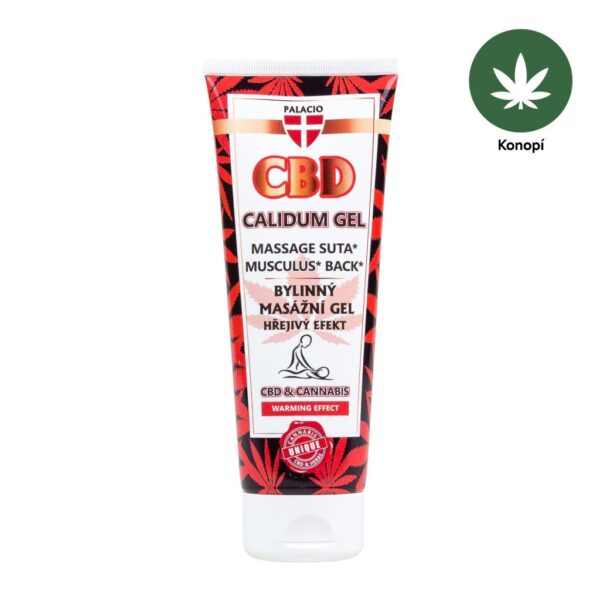 Масажен гел затоплящ с CBD PALACIO CBD Calidum Warming Massage Gel, 200 ml