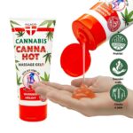 Масажен гел затоплящ с конопено масло PALACIO Cannabis CANNAHOT Massage Gel, 200 ml